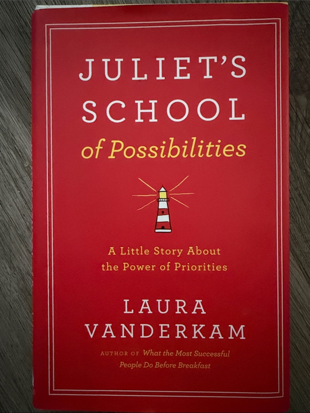 Juliet's School of Possibilities by Laura Vanderkam - Red Paperback